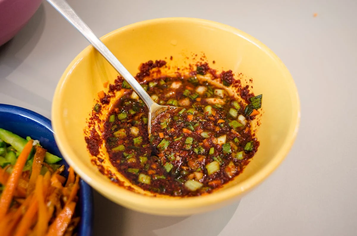 Nahm Prik Maeng Da — southern Thai shrimp paste and chilli dipping sauce