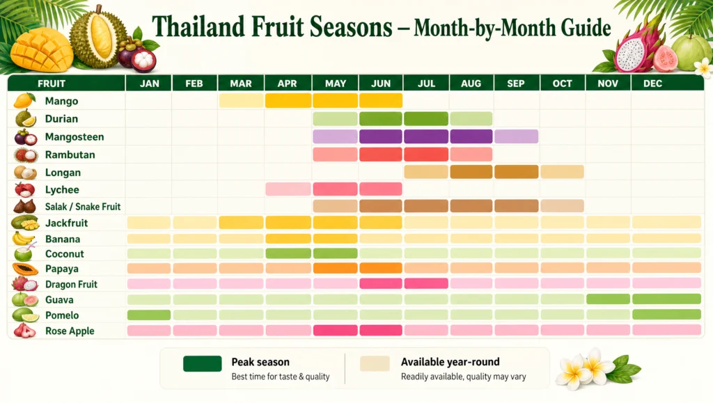 Thailand Fruit Season