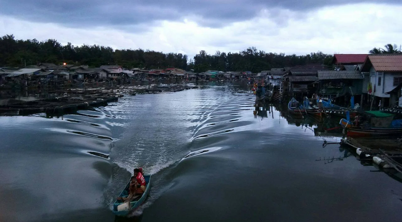 Kolae boat-building community on the Bang Nara river, Narathiwat