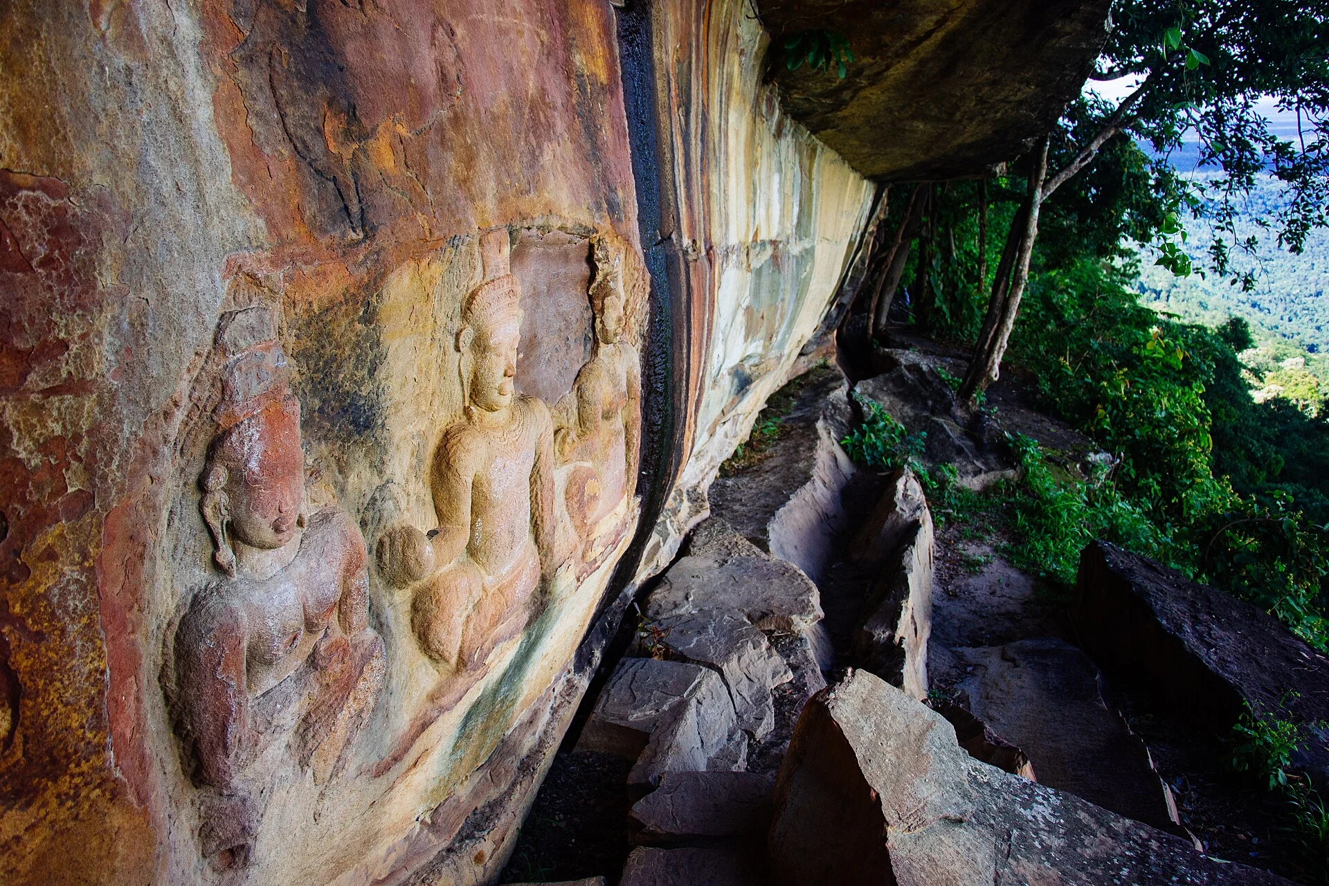 Sisaket: The Million-Bottle Temple and a Cliff Hanging Over Cambodia