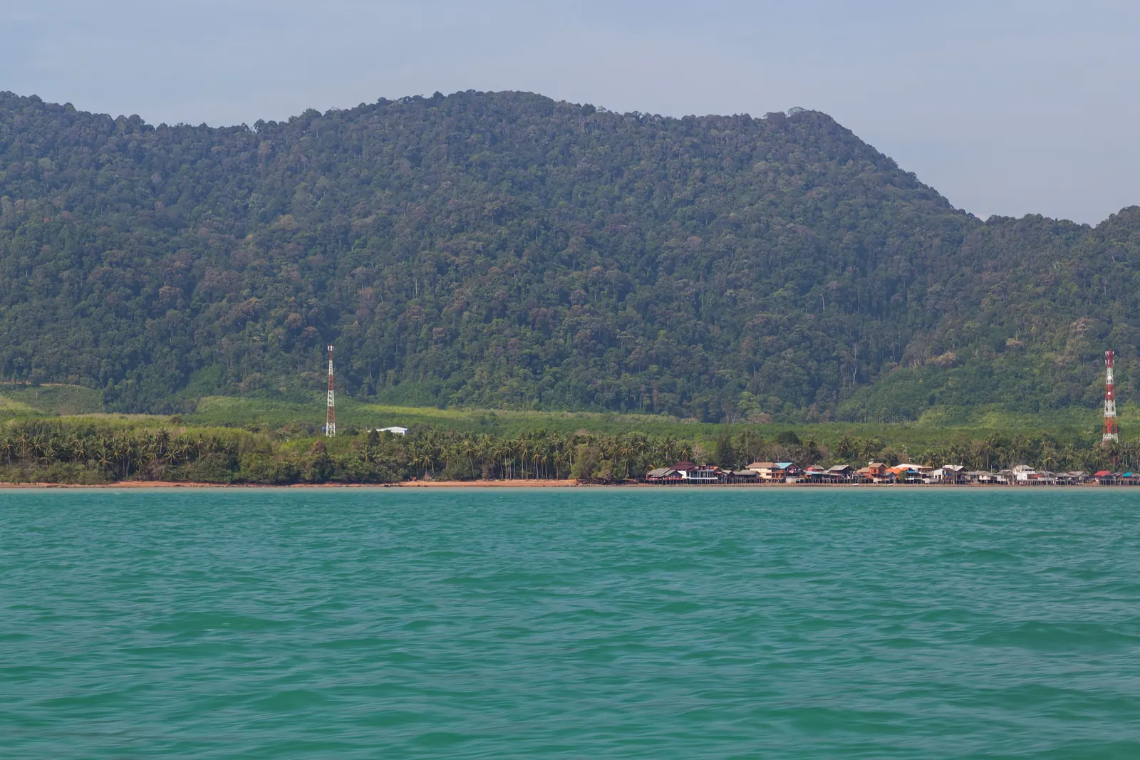 Lanta Old Town stilt houses on Koh Lanta's east coast, century-old Chinese shophouses over the water