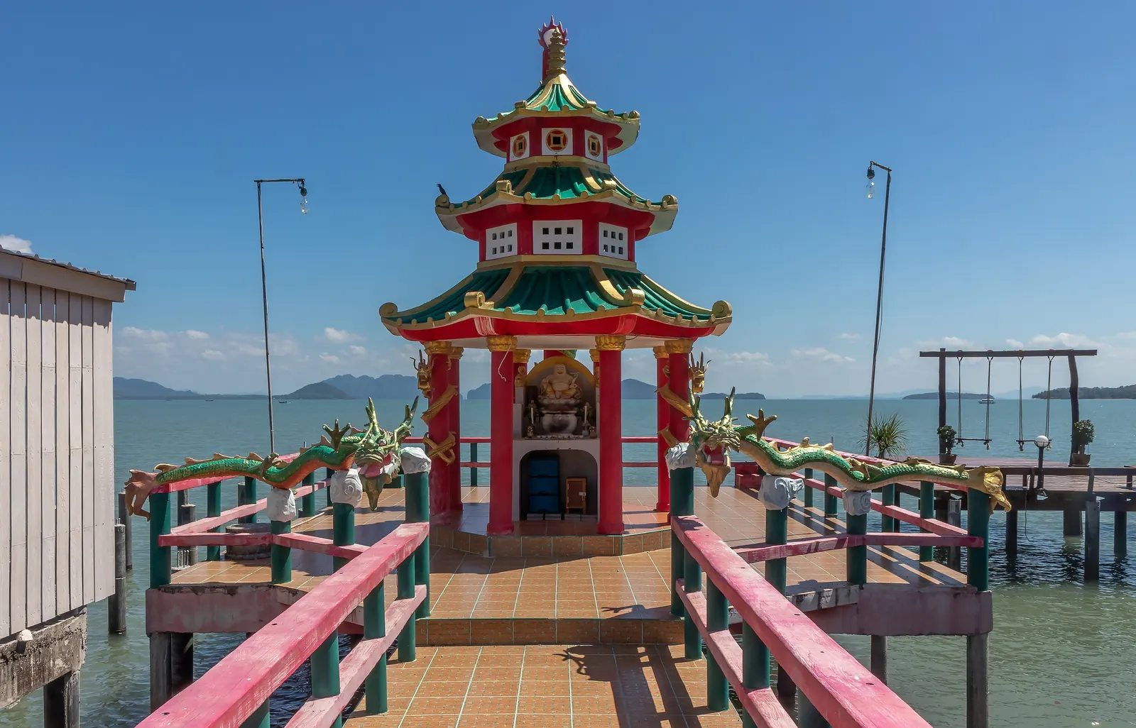 The Chinese shrine in Lanta Old Town on Koh Lanta's east coast