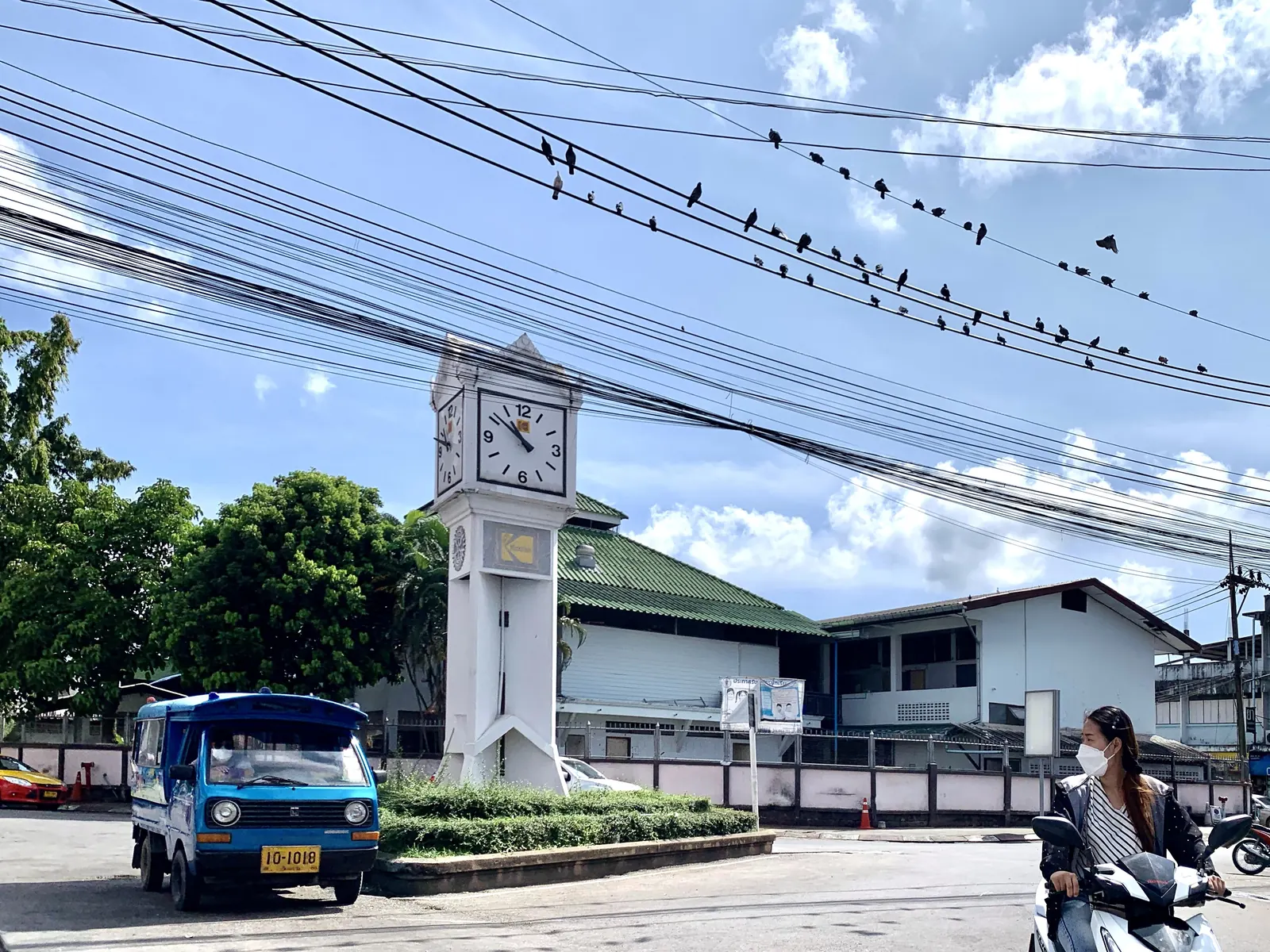The old clock tower in Chiang Rai town centre