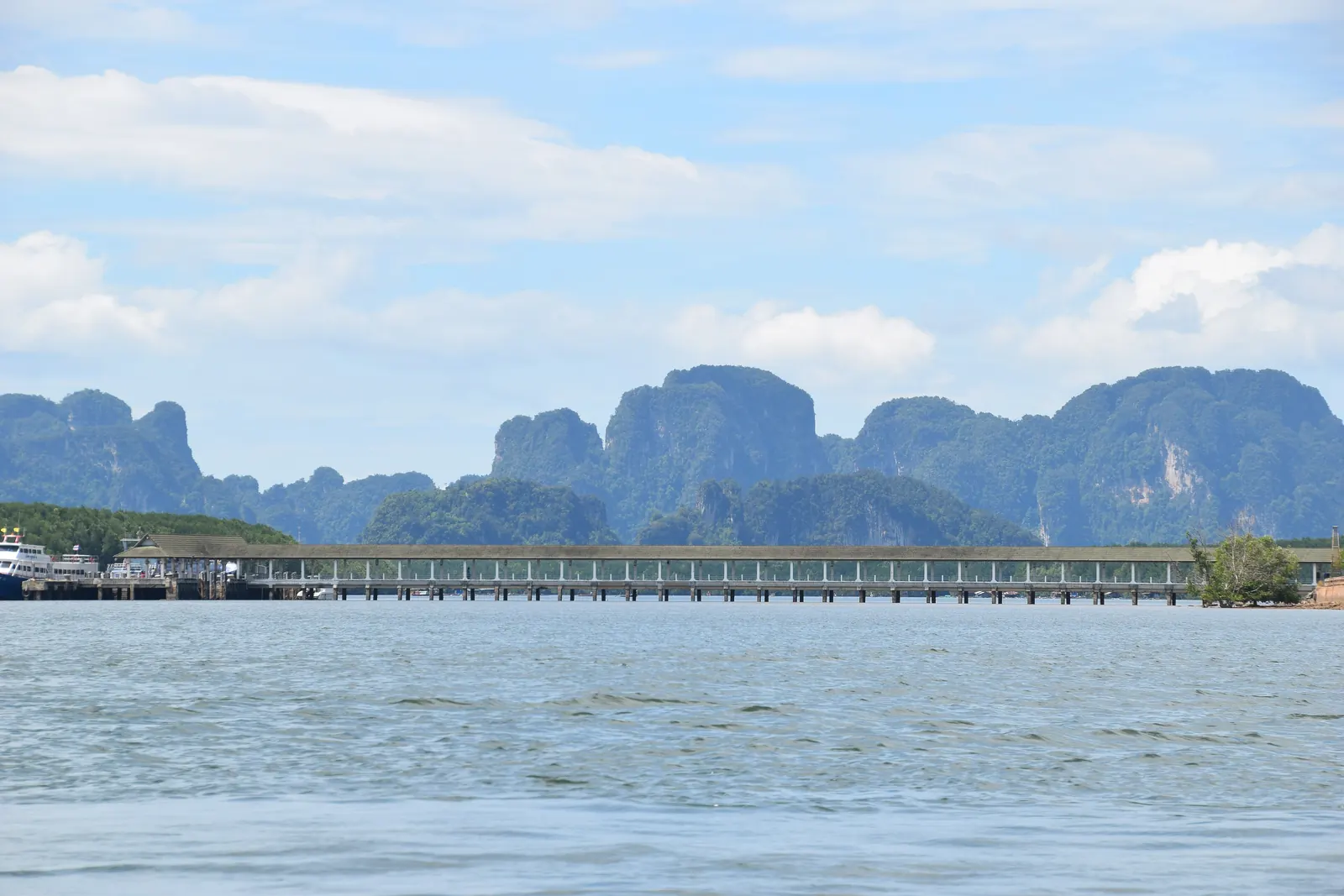 Klong Jilad Pier near Krabi Town, where the Phi Phi and Lanta boats from Krabi leave