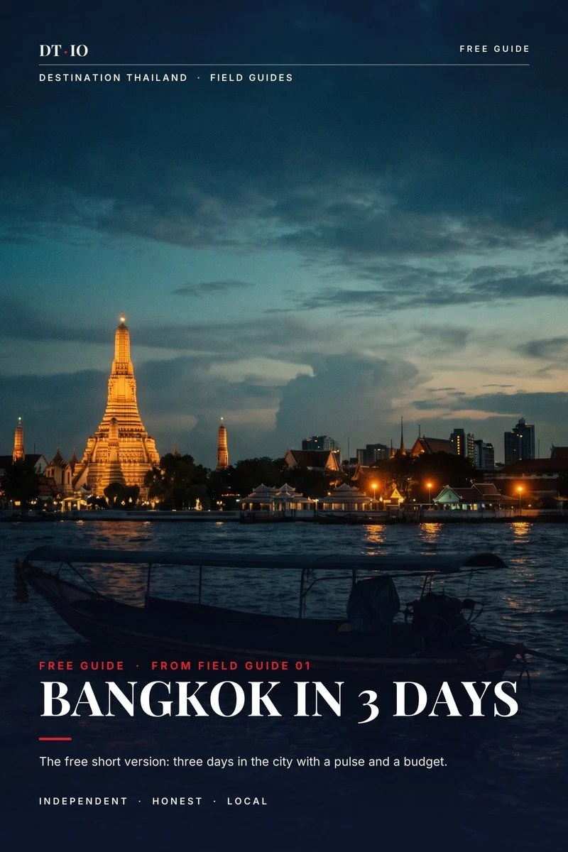 Bangkok in 3 Days — free guide cover